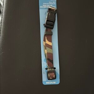 Camouflage Dog Collar‎ – Medium, Brand New